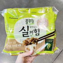 기획 보냉백포장 풀무원 실의힘 국산콩 생나또 49.5g x 8, 단품, 단품
