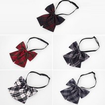 기타 체크시리즈 넥타이 빅리본 여자넥타이 자동넥타이