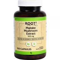 Vitacost ROOT2 잎새버섯 추출물 표준화 500 mg 100