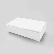 종이도시락 도시락2호 백색 제이팩 [100ea], 100개입×1개