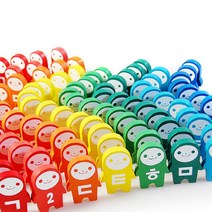 한글 숫자 공부 도미노 블록 쌓기 놀이 장난감 102P _ 1799EA, 본상품선택