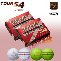 볼빅 투어 S4 V-FOCUS 4피스 12구, 단품