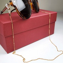 925 실버 목걸이 체인 부분 굵은 마스크 스트랩