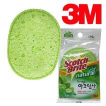 3M 5709 천연펄프 아크릴사 수세미 1개 A