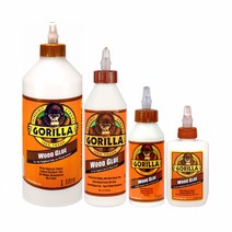 고릴라 접착제 본드 우드글루 목공용 목공 초강력 순간접착제, 8oz (236ml), 8oz (236ml)