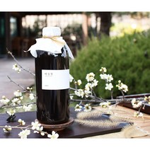 차밭골 항아리 5년 숙성 매실청 1L 매실액기스 매실효소 천연소화제 매실음료, 선물포장 안함