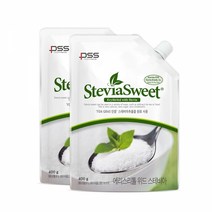 펄세스 당제로 설탕 스테비아 스위트 파우치 1kg(400g x 2개+200g), 단품없음, 2개, 400g