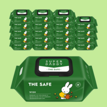 슈퍼대디 물티슈 NEW미피 신생아 아기 캡형 70매 10팩 20팩, 2.new 미피 더 세이프 70매 10팩