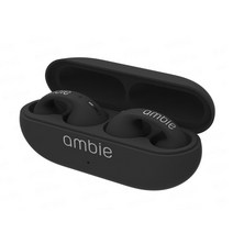 골전도 이어폰 블루투스 Ambie-사운드 이어커프 귀 골전도 이어링 무선 블루투스 이어폰 Auriculares 헤, 02 Black