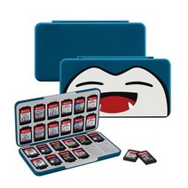 닌텐도 스위치 게임 칩 닌텐도 스위치용 귀여운 게임 카드 케이스 홀더 24 인 1 NS 소프트 슬롯이 있는, 14 브라운