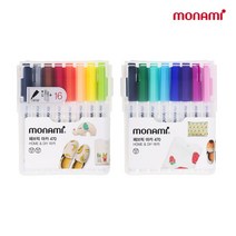 모나미 패브릭 마카 470 A세트 16색, 9세트