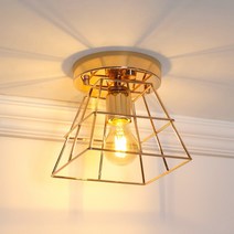 [빛나라닷컴] 골드 사각망 현관등, 직부등 (전구 미포함)