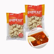 [푸른강산애] 새우탕수육500g+탕수육소스400g_2세트, 2세트, 900g
