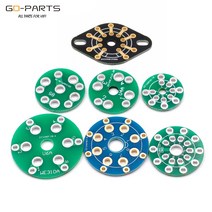 앰프 양면 PCB 보드 어댑터 회로 CMC 4pin 튜브 소켓 Hifi 오디오 빈티지 앰프 DIY, 06 For 9pin-Green