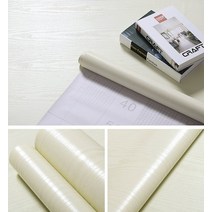 흡음재 목재 그레인 홈 데코 가구 방수 비닐 벽 스티커 자체 접착 PVC 벽지 주방 캐비닛 도어 5 M/10 M, [03] 40cmX5m, [13] Off-white