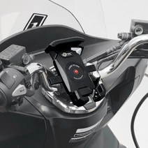 오도리스 퀵 원터치 바이크 거치대 미러 핸들 장착 배달대행 PCX 엔맥스 엑스맥스 포르자, 핸들 미러형 + 미러볼트