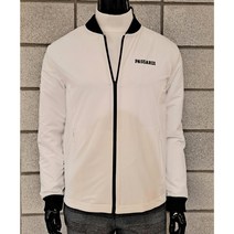 [파사디] 남성 밴드 장식 간절기 패딩 점퍼 스트레치 안감으로 활동성 좋은 수입원단 스윙점퍼 ##특가 79000원 한정수량## 화이트 Q19FWJ604M