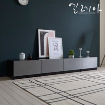 엘레아 샤이언 2400 거실장 세트, 메탈그레이B1D025MG