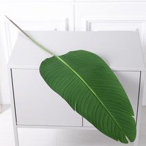 그로우바나나잎가지 특대 97cm 조화 식물 그린 인테리어 장식 소품 FAIBFT, 가지