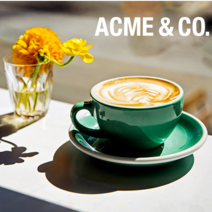 [ACME] 애크미컵 라떼잔 카페 커피잔 세트 8color, 레드