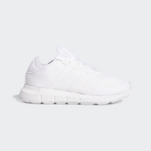 아디다스 키즈 스위프트 런 X 화이트 로우 경량 메쉬 쿠션 유아동 운동화 SWIFT RUN X