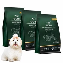 [담아본] 저알러지 고단백 소프트 사료 (소고기&홍삼) 900g X 3팩, 단품, 단품