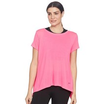 언더아머 Under Armour 여성용 위스퍼라이트 반소매 폴드오버 셔츠 155562