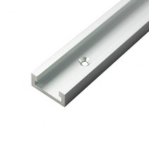 300-800mm 알루미늄 합금 T-트랙 목공 T-슬롯 마이터 트랙 게이지 슬롯 작업대 도구, 01 Silver_03 600mm