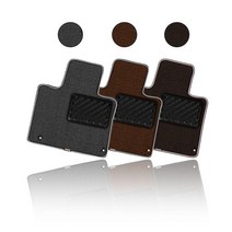 사계절 미니 3중구조 매쉬 카매트 쿠페 로드스터 컨버터블 해치백 컨트리맨 클럽맨 페이스맨, 올블랙, 3D 매쉬매트_1열만