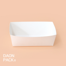 [두마리] 치킨 닭강정 속지 무지 트레이 치킨 배달 포장 / 1box 450개