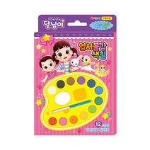 반짝반짝 달님이 엽서물감색칠, 단품, 단품