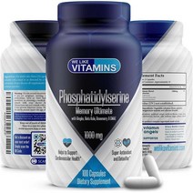 We Like Vitamins Phosphatidylserine 위라이크비타민 포스파티딜세린 100캡슐