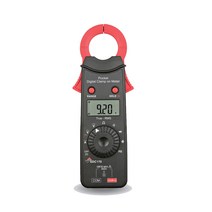 디지털 클램프 미터 SDC170 후크메타 전선 전류 저항 측정, 1개