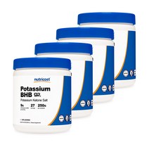 포타슘 BHB 파우더 250g 4병, 단품, 단품