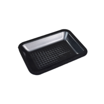 [오케이포장] TM 검정 8호 검정 트레이 1000개 정육트레이 떡트레이 스티로폼