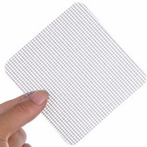 문 방충망 미세 아파트 현관 보수 땜빵 창문 모기장 출입문 안전 방범 방충망 보수 테이프, 선택A.사각 3조각