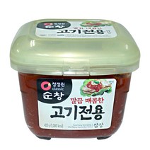 청정원 순창 고기전용 쌈장 450g 식품 > 장/소스 장류, 4개