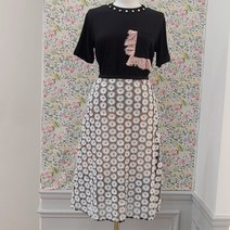 레니본 플라워자수스커트-RSM40Y3(99)