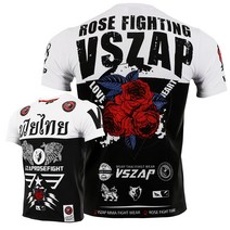 무에타이 격투기 ufc 티셔츠 Vszap 헬스 스판 근유술 러닝
