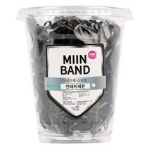 미인밴드 헤어끈 투명블랙