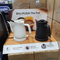 발뮤다 더팟 전기포트 커피포트 주전자 K02B K02C, 블랙