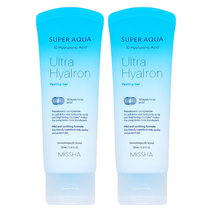 미샤 수퍼 아쿠아 울트라 히알론 필링젤 100ml 1+1 자연 유래 셀룰로오스 함유!, 2개