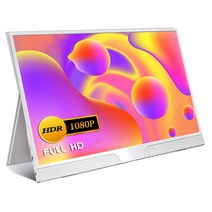Intehill 15.6인치 IPS HDR DEX 휴대용모니터 노트북 보조모니터, 블루