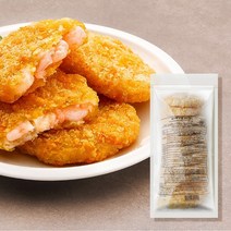 사세 빵가루 리얼 새우 튀김 패티 65g x 10개입 햄버거패티 새우까스, 1개