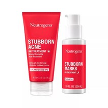 뉴트로지나 스터본 마크 여드름 AM PM 트리트먼트 56g 29 mL 2종 모음 Neutrogena Stubborn Acne Treatment, 1. 스터본 여드름 AM 56g