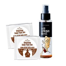 라벨영 쇼킹솝 풋버전 2개+쇼킹좀싹미스트 1개, set/-