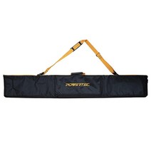 POWERTEC 71411 152.4cm(60인치) 페스툴 마키타 및 디월트용 프리미엄 가이드 레일 백 | 안전한 레일 배치를 위한 양면 패딩 포함
