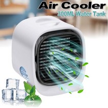 휴대용에어컨 소형에어컨 미니에어컨 Air Conditioner 7 Colors Light Usb Portable Personal Space Mini C, 03 분홍색