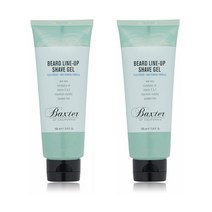 Baxter of California Beard Line Up Shave Gel 박스터 오브 캘리포니아 비어드 쉐이브 젤 100ml 2팩, 2개