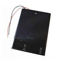 AA 배터리 4구 6V 직렬 홀더 커버 스위치 타입 HAB1918a